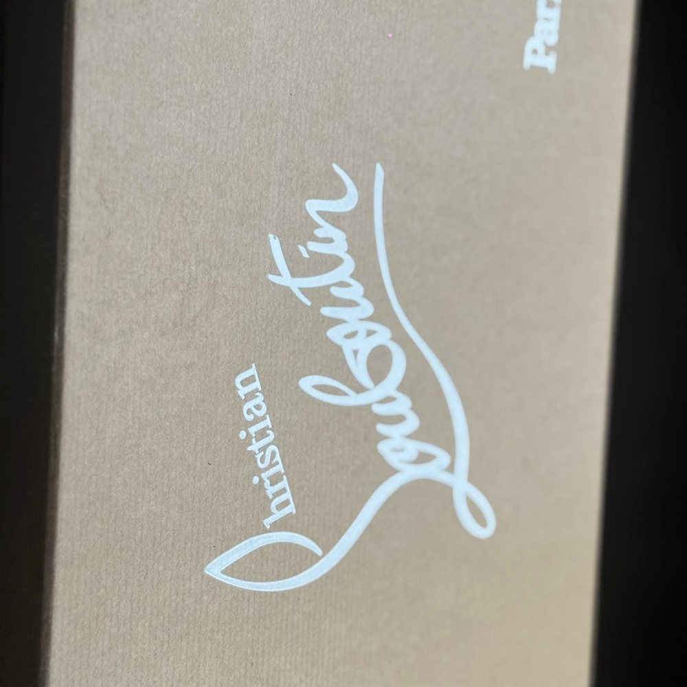 Christian Louboutin Tan Box